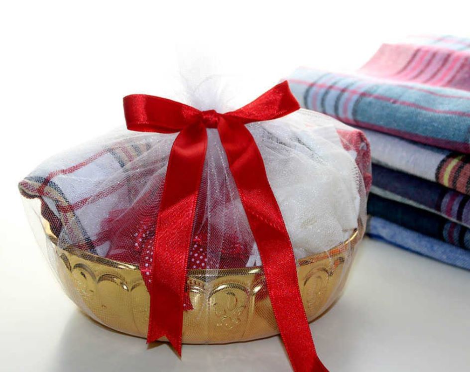 Peştemal Hamam Seti Gümüş Tas - TrendTrove