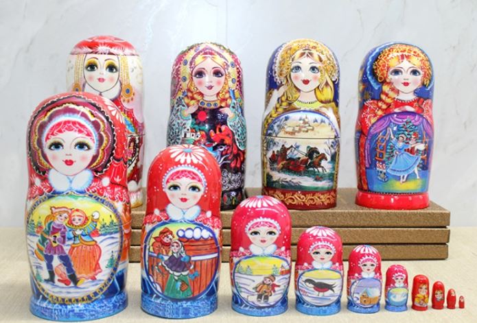 Ahsap Matruska Seti - TrendTrove