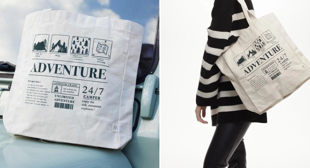 Bez Canta Baskili Koruklu - TrendTrove