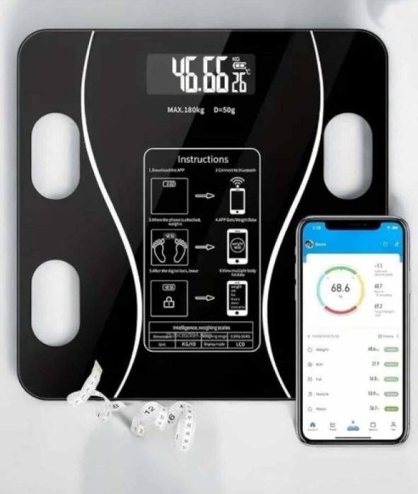 Bluetooth Ozellikli Akıllı Tartı - TrendTrove