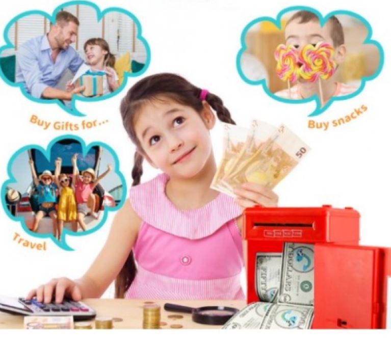 Elektronik Sifreli Kasa Otomatik ATM Kumbara - TrendTrove