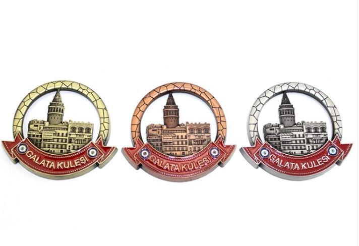 ISTANBUL Temalı Metal Magnet Modelleri - TrendTrove