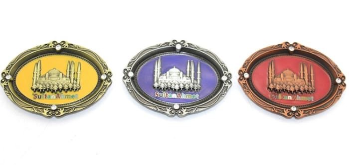 ISTANBUL Temalı Metal Magnet Modelleri - TrendTrove