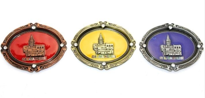 ISTANBUL Temalı Metal Magnet Modelleri - TrendTrove