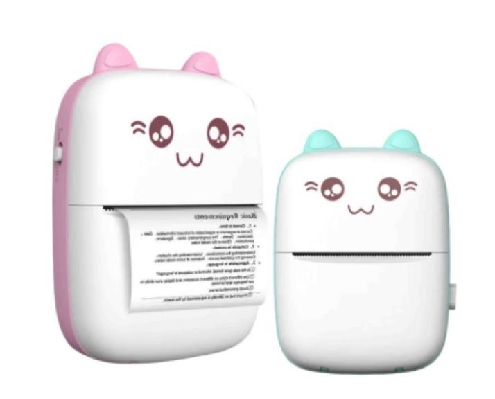 Sevimli Mini Tasinabilir Yazici Printer - TrendTrove