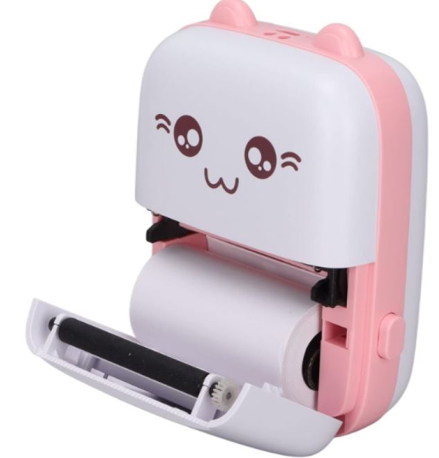 Sevimli Mini Tasinabilir Yazici Printer - TrendTrove